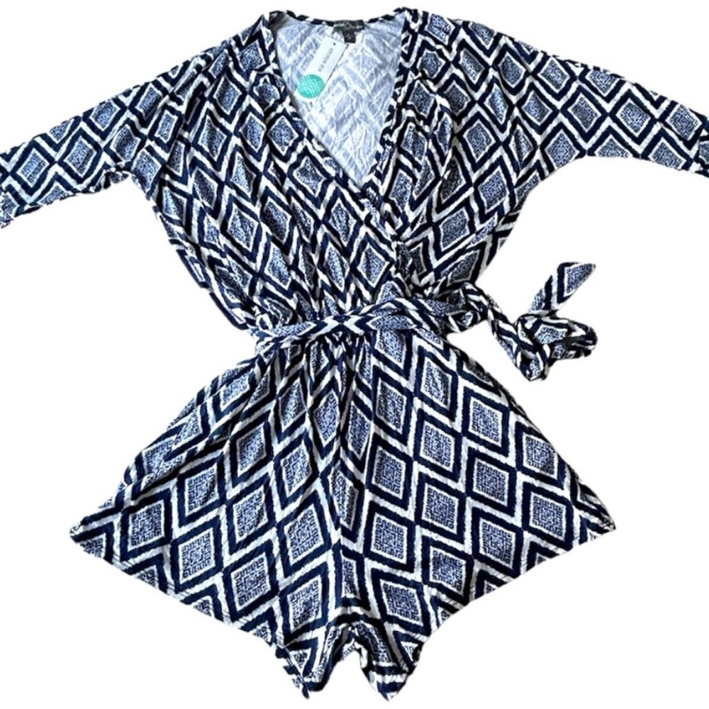 NWT Market & Spruce Gennie Knit Romper Stitch Fix Size Small
